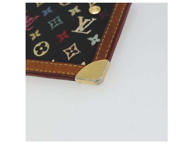 LOUIS VUITTON Monograma Multicolor Pochette Cles Bolsa Negra M13664 Auth 177361 Negro - vista 15