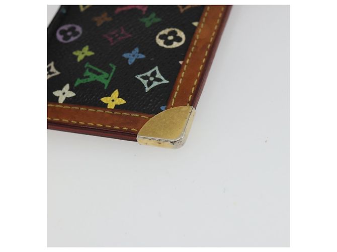 LOUIS VUITTON Monograma Multicolor Pochette Cles Bolsa Negra M13664 Auth 177361 Negro - vista 16