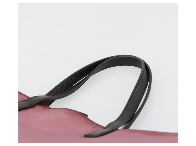 GUCCI GG Canvas Tote Bag Nylon Pink Silber 355732 Auth BA12380 - Ansicht 8