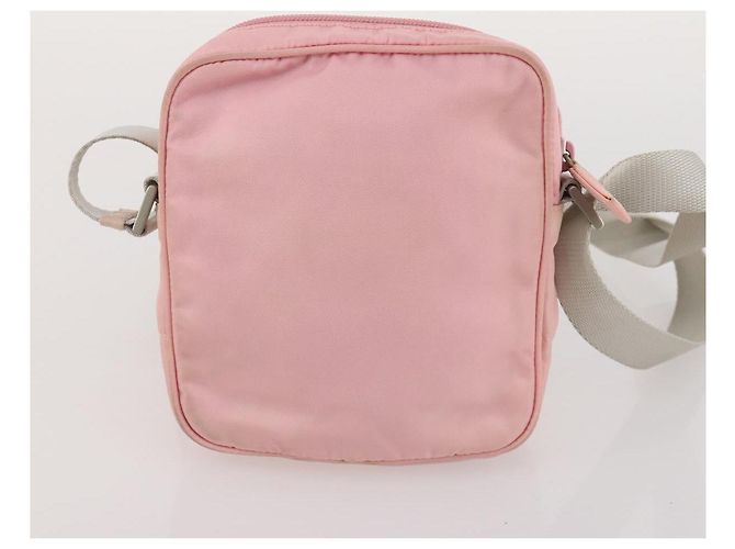 PRADA Borsa Sportiva in Nylon 3 Pezzi Nero Rosa Kaki Auth ti3874 Cachi - vista 10