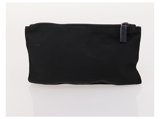 PRADA Borsa Sportiva in Nylon 3 Pezzi Nero Rosa Kaki Auth ti3874 Cachi - vista 17