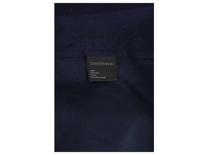 Zimmermann Abito blu navy - vista 6