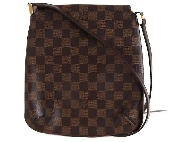 Louis Vuitton Borsa a tracolla marrone - vista 4