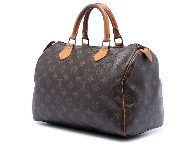 Louis Vuitton Monogram Speedy 30 Marrone - vista 2
