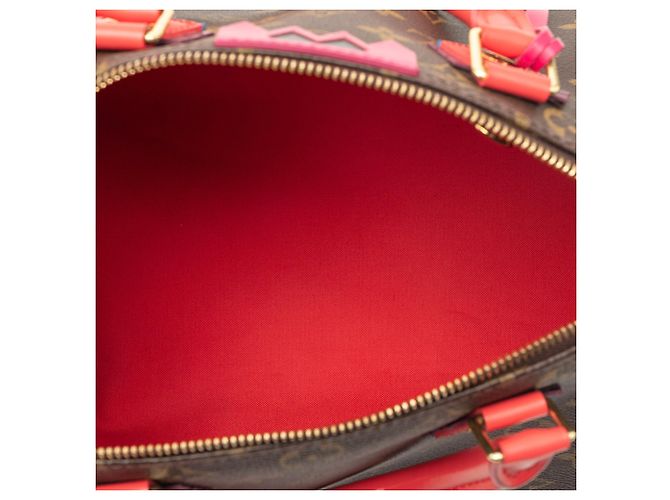 Louis Vuitton Monogram Cabas Speedy 30 Marrone - vista 4