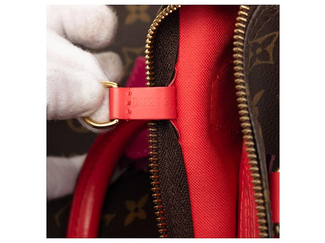 Louis Vuitton Monogram Cabas Speedy 30 Marrone - vista 5
