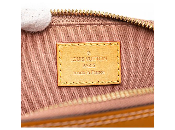 Louis Vuitton Monogram Vernis Alma BB Marrone - vista 5