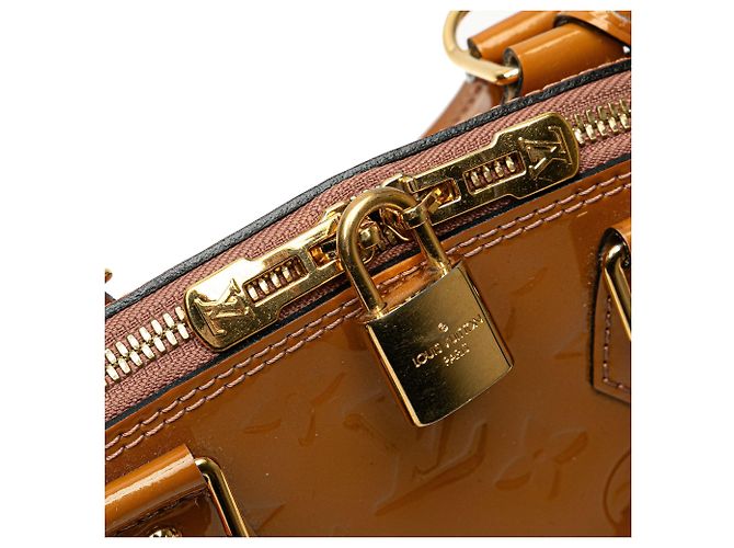 Louis Vuitton Monogram Vernis Alma BB Marrone - vista 7