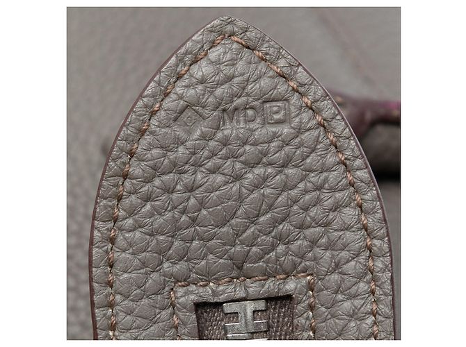Hermès Clemence Atlas 42 Grigio - vista 6