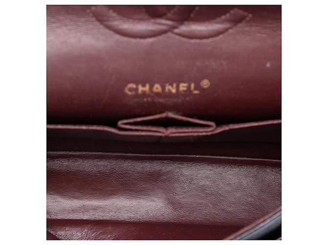 Chanel Medium Classic Caviar Double rabat Nero - vista 4