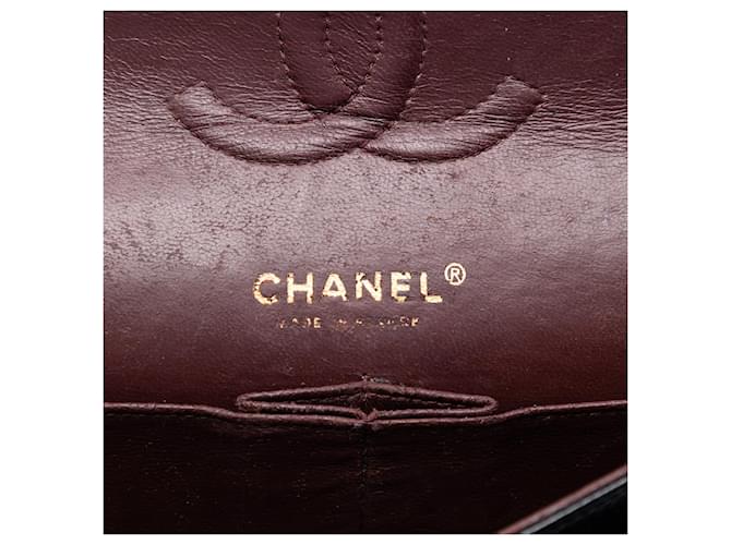 Chanel Medium Classic Caviar Double rabat Nero - vista 5