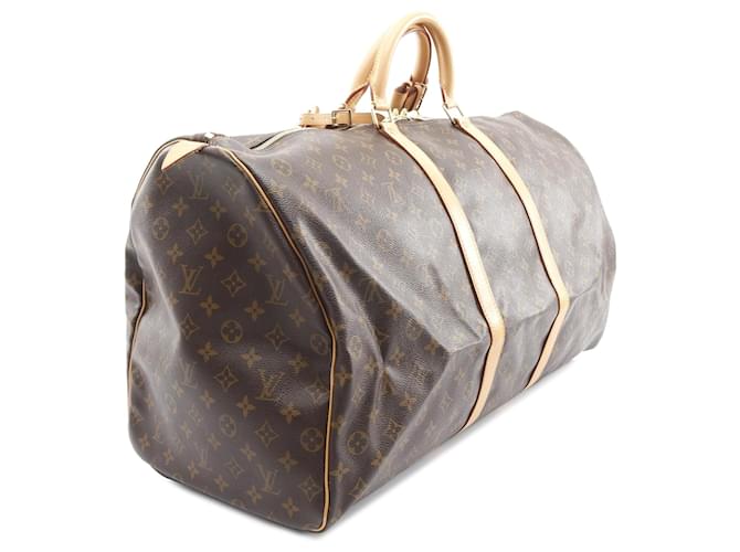Louis Vuitton Monogram Keepall 60 Marrone - vista 2