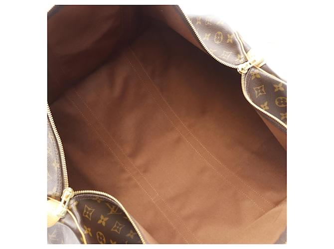 Louis Vuitton Monogram Keepall 60 Marrone - vista 3