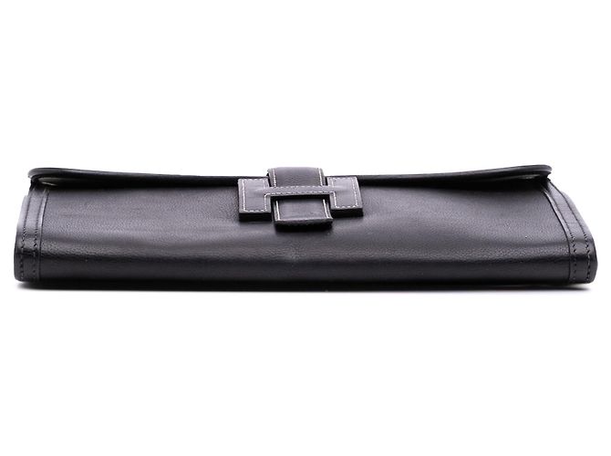 Hermès Evergrain Jige PM Schwarz - Ansicht 3