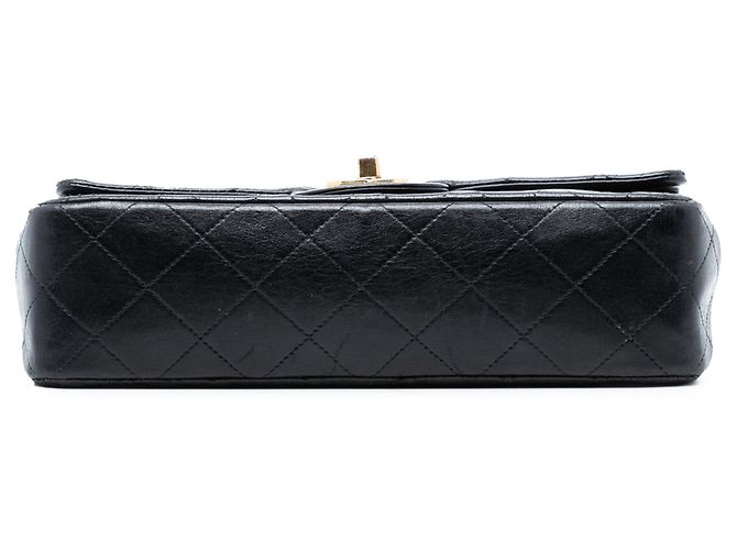 Chanel Piccolo Classico Pelle di Agnello Doppio Nero - vista 3