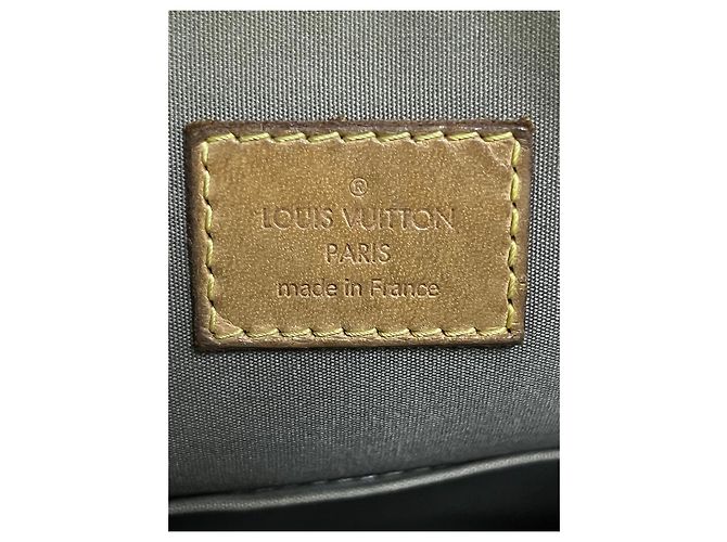 Borsa Louis Vuitton Alma Monogram Vernis Dorata D'oro - vista 8