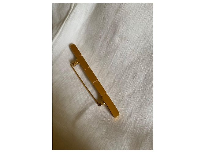 Spilla Modernista Claude Montana per Marie Paris Placcata Oro D'oro - vista 10