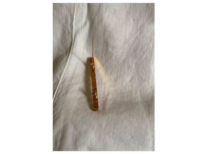 Spilla Modernista Claude Montana per Marie Paris Placcata Oro D'oro - vista 12