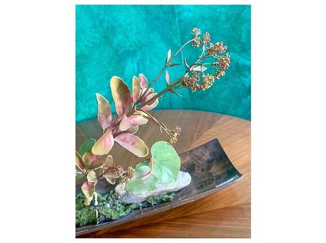 Autre Marque Emilio Robba "Orchids of Illusion" Philippine Ebony Sculpture Brown Multiple colors - view 2