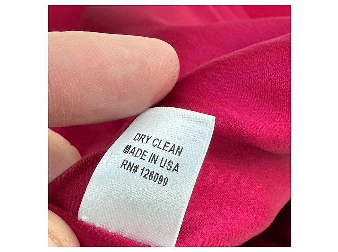 Autre Marque Cushnie et Ochs Rotes Skulpturales Midi-Kleid - Ansicht 6