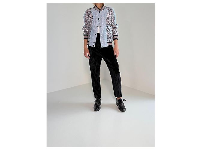 Coach x Keith Haring Reversible Satin Bomberjacke Mehrfarben - Ansicht 2