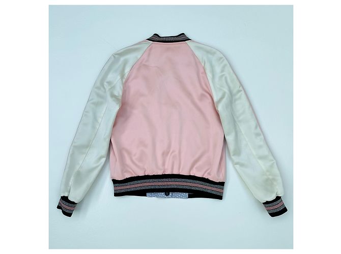 Coach x Keith Haring Reversible Satin Bomberjacke Mehrfarben - Ansicht 8
