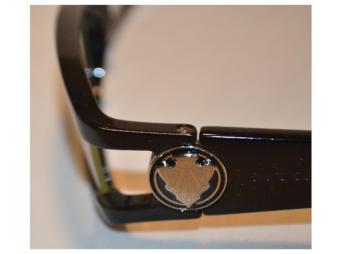 Gucci GG3021 Black Rectangular Optical Glasses - view 4