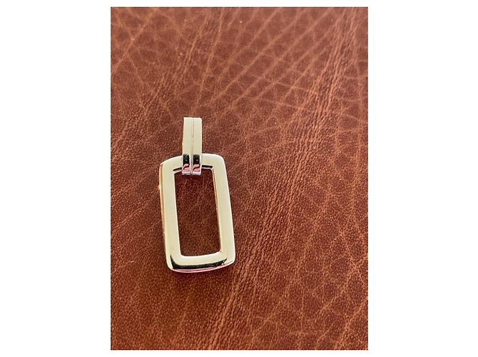 Orecchini Vintage GUY LAROCHE in Argento Massiccio 925 – Design Geometrico Couture degli Anni 70/80 – - vista 5