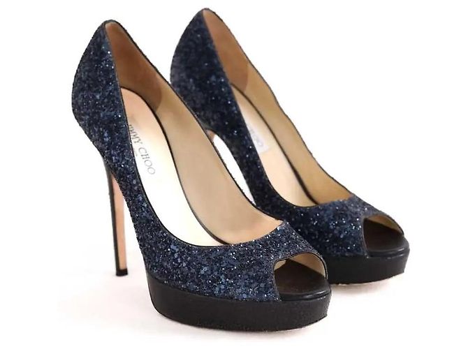 Jimmy Choo Tacchi blu - vista 3