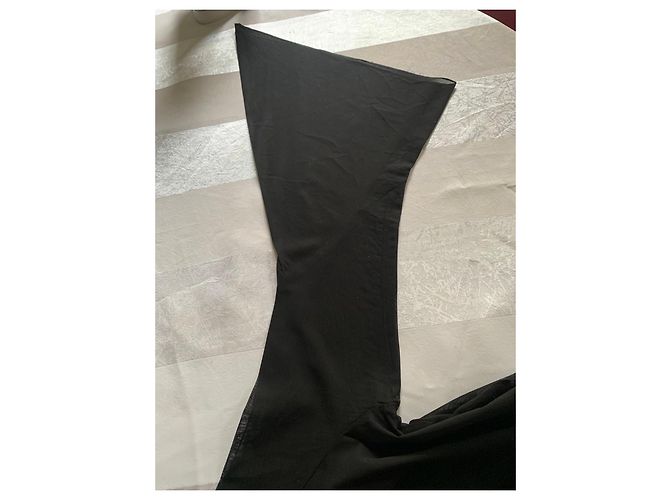 Túnica Paco Rabanne Voile de Algodón Negro - vista 11