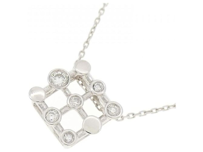 Autre Marque Collana in diamante in oro bianco Au750 Argento - vista 3