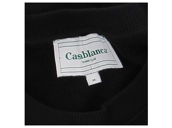 Suéter Casablanca negro de algodón M - vista 5