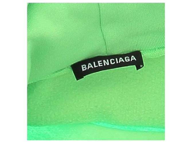 Balenciaga Pullover aus Baumwolle grün - Ansicht 5