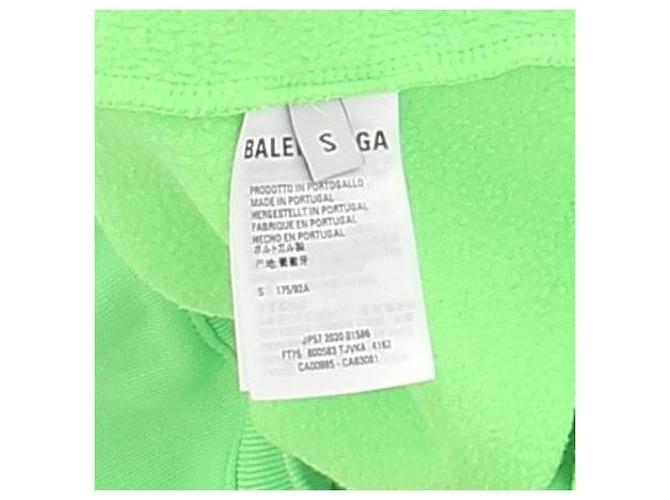 Balenciaga Pullover aus Baumwolle grün - Ansicht 6