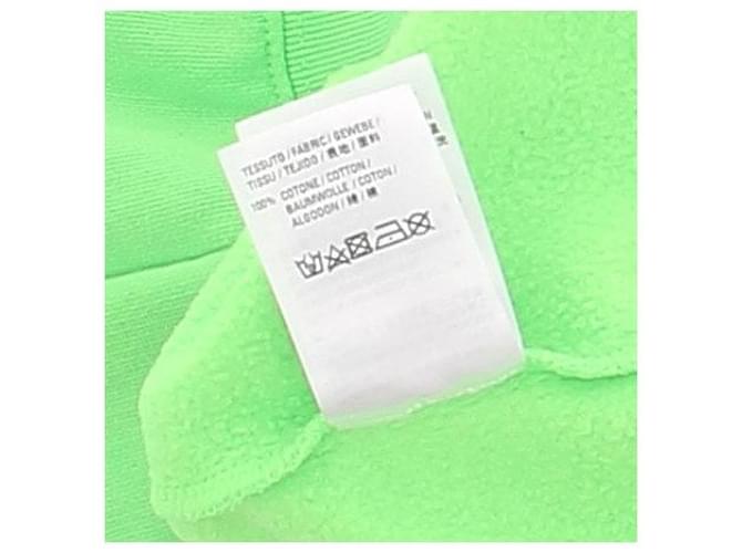 Balenciaga Pullover aus Baumwolle grün - Ansicht 7