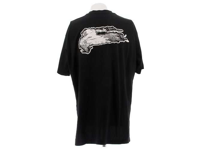Camiseta de algodón negra Y3 - vista 2