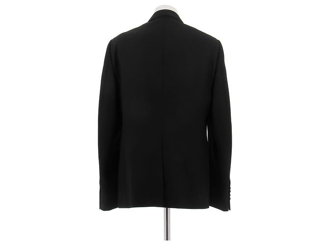 Blazer de lana negro Céline - vista 2