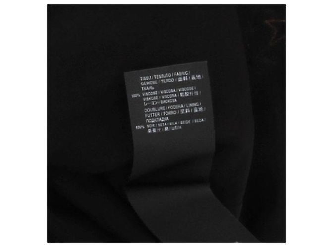 Saint Laurent Buntes Sternenkleid Schwarz - Ansicht 7
