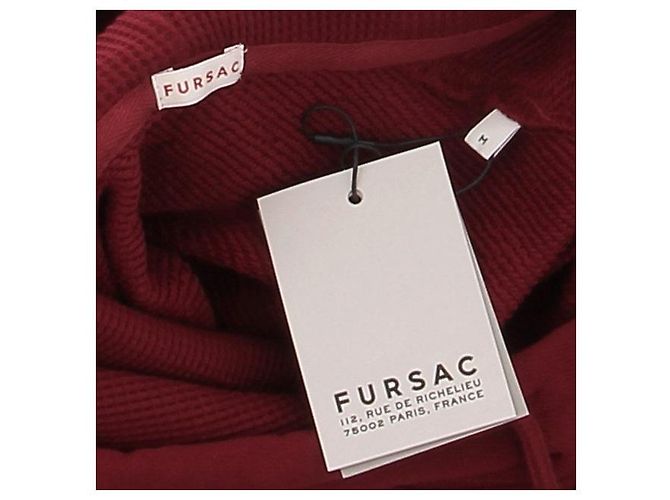 Autre Marque FURSAC Roter Baumwoll-Sweatshirt M - Ansicht 5