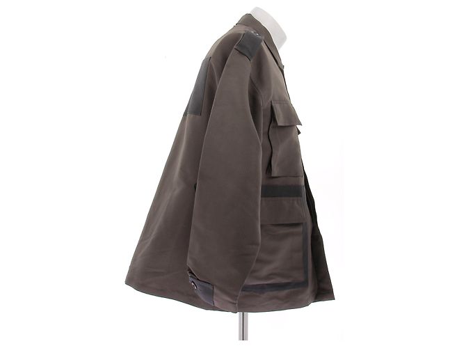 Giacca Acne Studios in cotone kaki Cachi - vista 3