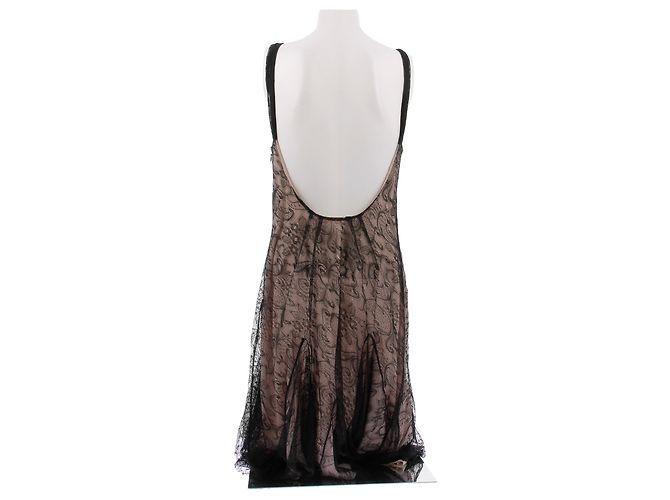 John Galliano Langes Spitzenkleid - Ansicht 2