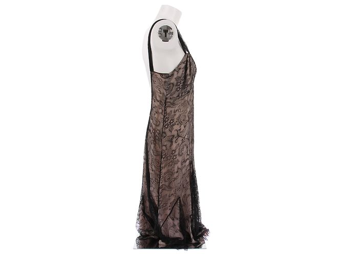 John Galliano Langes Spitzenkleid - Ansicht 3