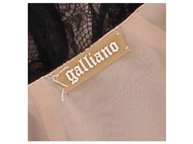 John Galliano Langes Spitzenkleid - Ansicht 7