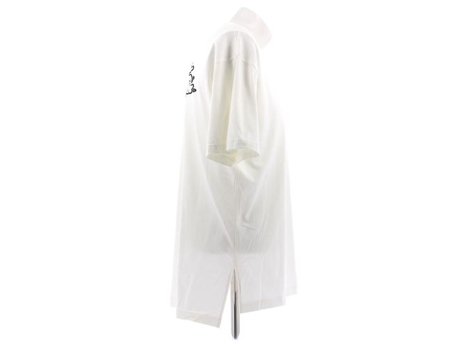 Camiseta blanca de algodón Y3 Blanco - vista 3