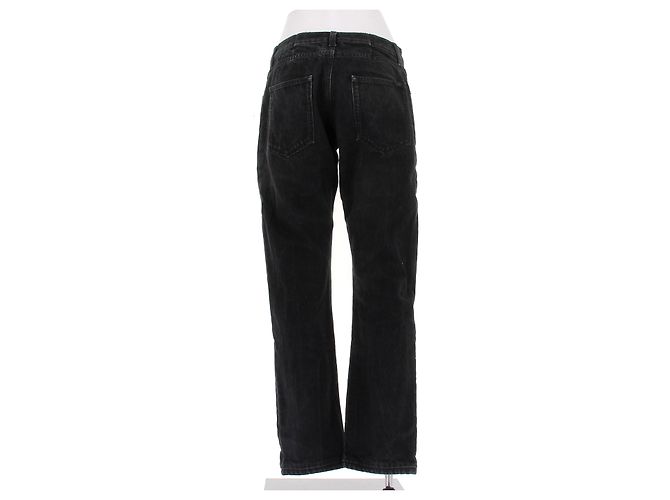 Jeans Saint Laurent in cotone nero - vista 2