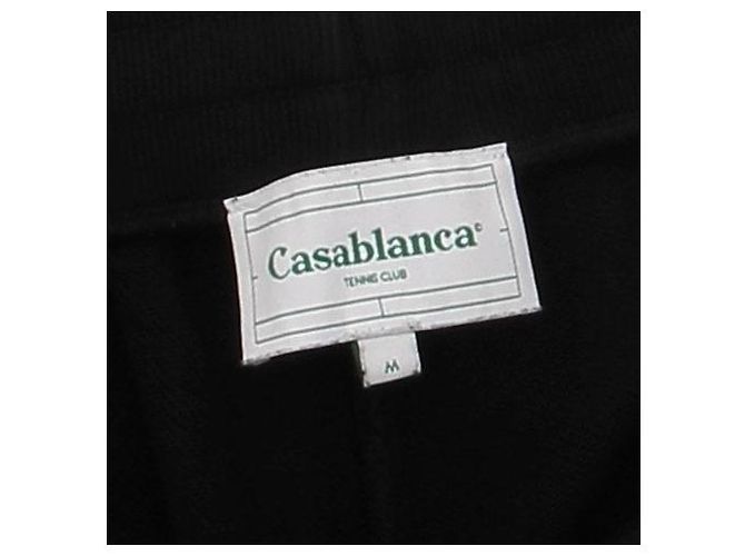 Pantalones de jogging Casablanca negros de algodón - vista 5