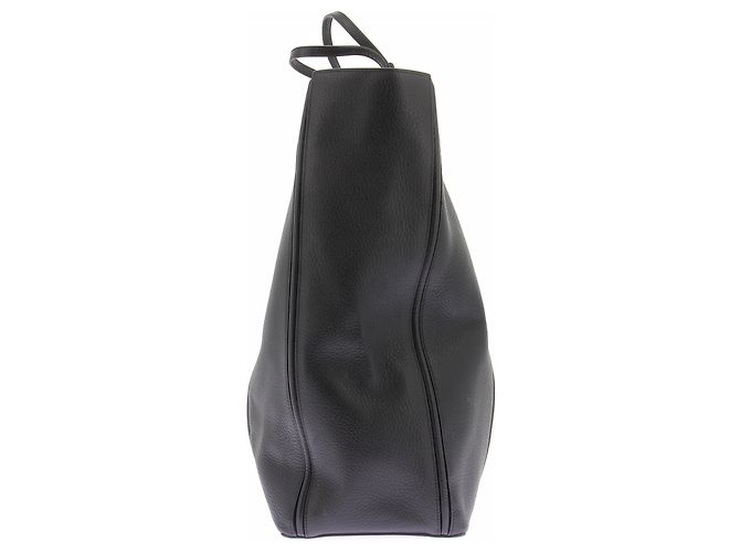 Jacquemus Borsa a mano "Le Marino" in pelle nera Nero - vista 4