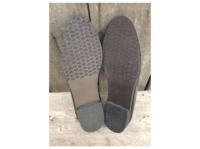 Autre Marque Sapatos Derby em couro envernizado Virreina 1958 Preto - vista 7