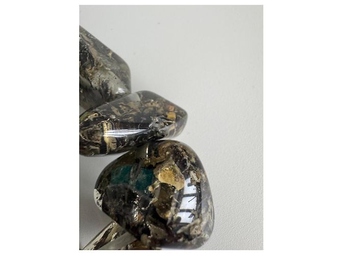 Autre Marque Bracciale Sobral in resina Marrone Nero Multicolore - vista 3