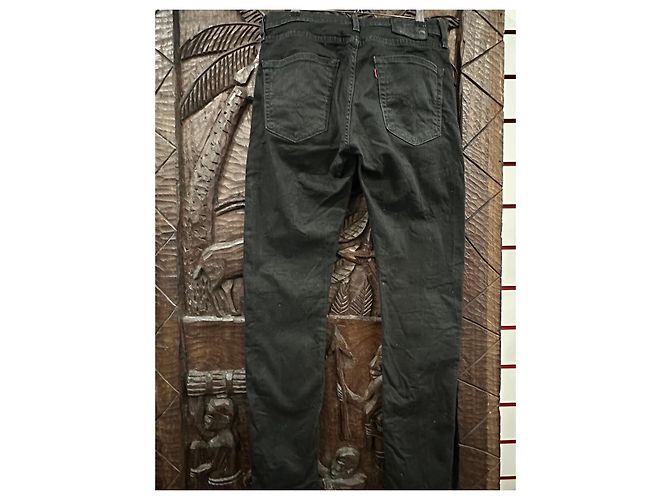 Jeans Levi's Premium Neri Taglio Dritto Nero - vista 2